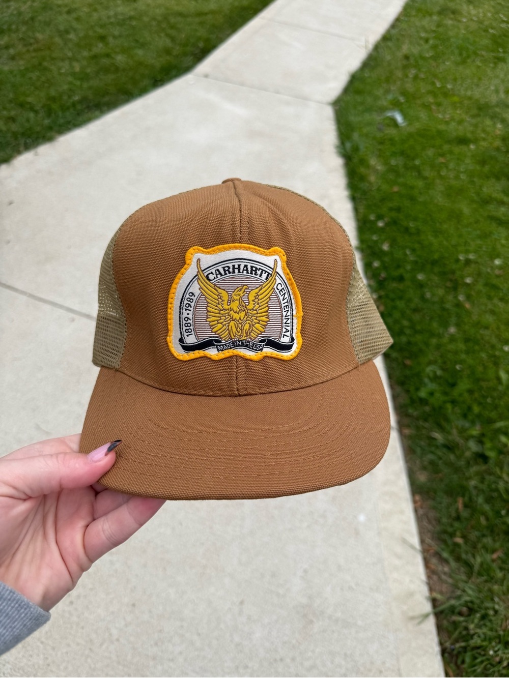 Rare Vintage Made in the USA Carhartt 1989 Trucker Hat